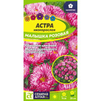 Астра Малышка Розовая [Семена алтая]
