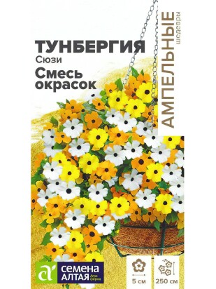 Тунбергия Сюзи Смесь окрасок [Семена алтая]