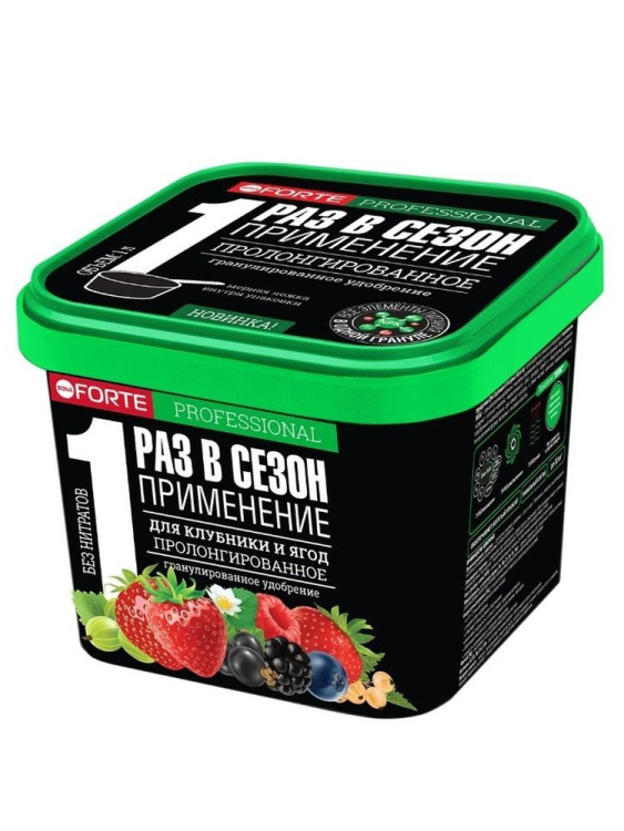 Бона Форте Клубника и ягода 1 л ведро [Бона Форте] купить с доставкой