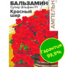 Бальзамин Супер Эльфин Красный шар [Семена алтая]