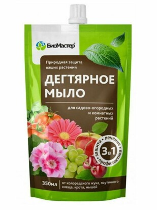Мыло Дегтярное 350мл (БиоМастер)