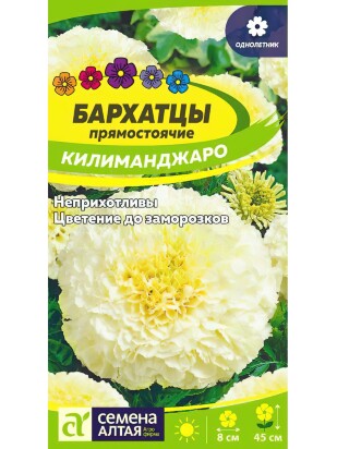 Бархатцы Килиманджаро [Семена алтая]