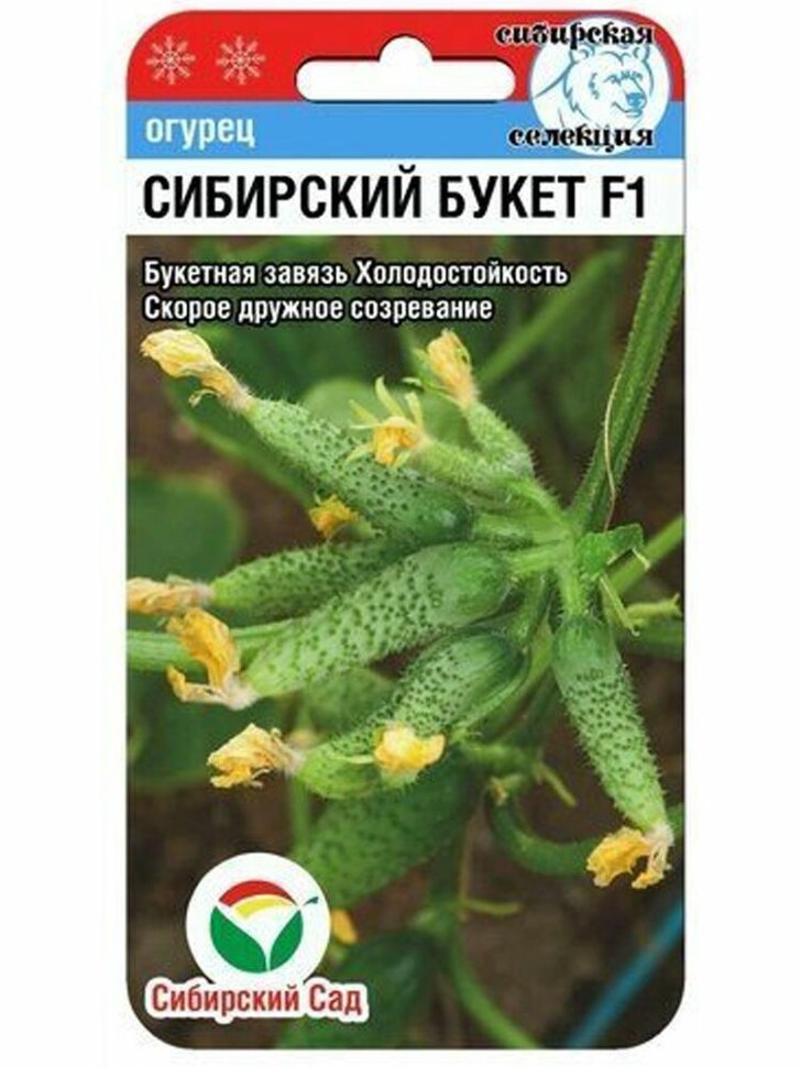 Огурец Сибирский букет [Сибирский сад] купить с доставкой