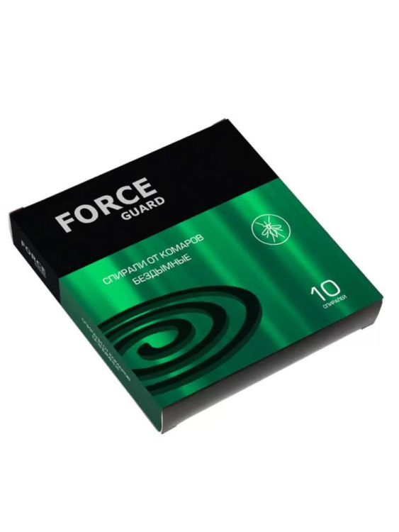 Спираль "FORCE guard" Бездымный 10 шт ./60 купить с доставкой
