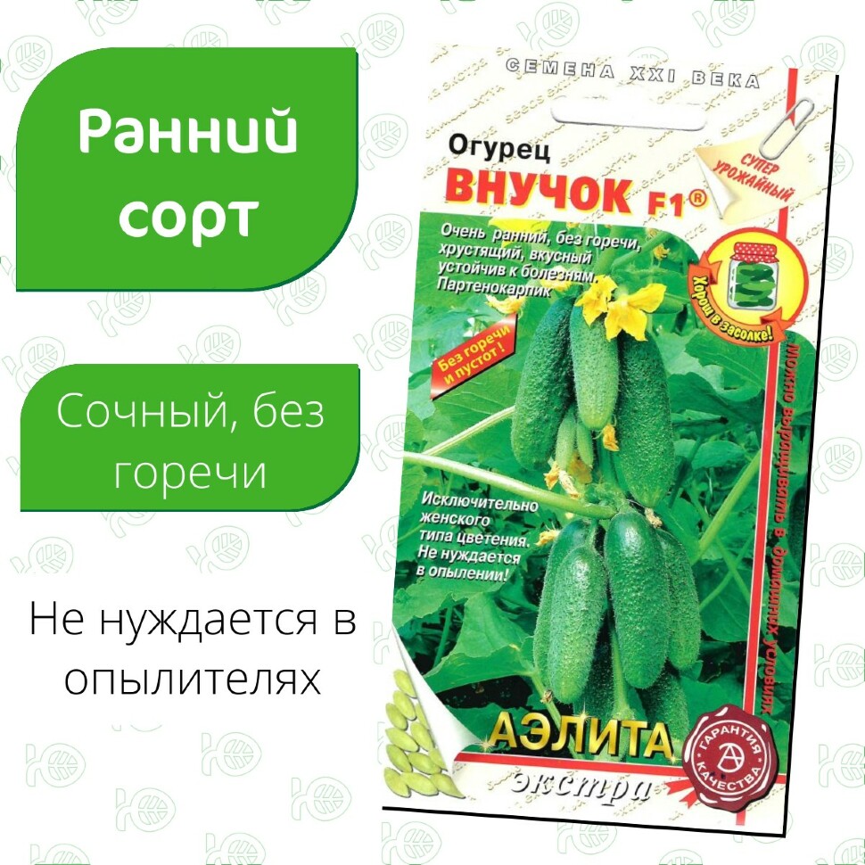 Огурец Внучок [Аэлита] купить с доставкой
