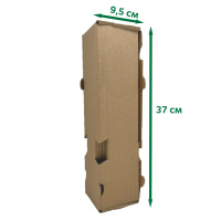 Коробка для упаковки растений  9,5 х 9,5 х 37 см 10 шт