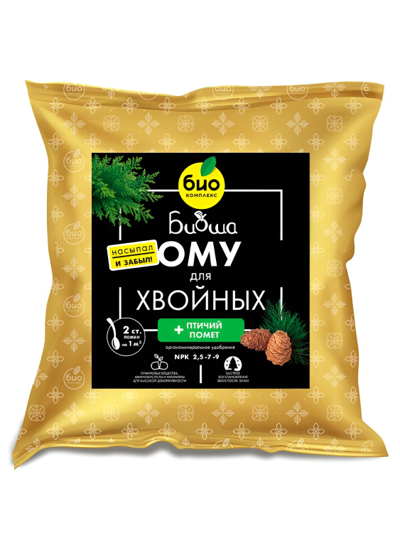 БИО-комплекс ОМУ для хвойных культур ТМ БИОША 1 кг купить с доставкой